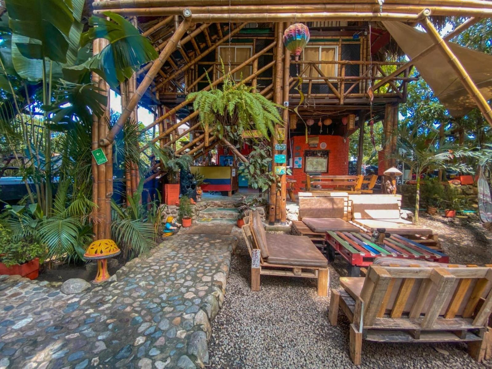 La Natura Hostel & Pool パロミノ エクステリア 写真